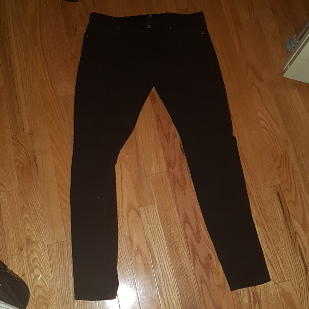 Hm black jeans super skinny fit